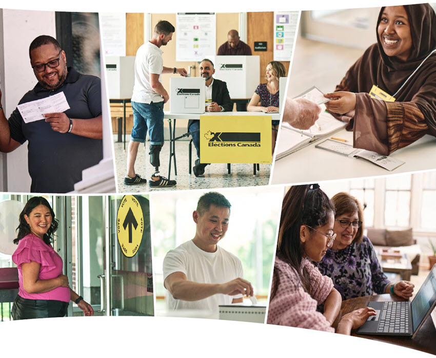 Un collage de photos d'&eacute;lecteurs